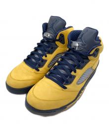 NIKE（ナイキ）の古着「Air Jordan 5 Michigan」｜イエロー