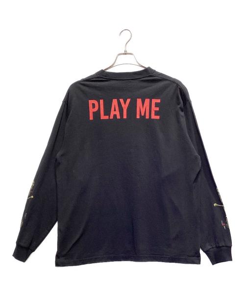 FREAK'S MOVIE（フリークスムービー）FREAK'S MOVIE (フリークスムービー) 長袖カットソー ブラック サイズ:Mの古着・服飾アイテム