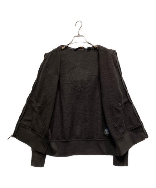 HARLEY-DAVIDSON（ハーレーダビッドソン）HARLEY-DAVIDSON (ハーレーダビッドソン) ジップパーカー グレー サイズ:Sの古着・服飾アイテム