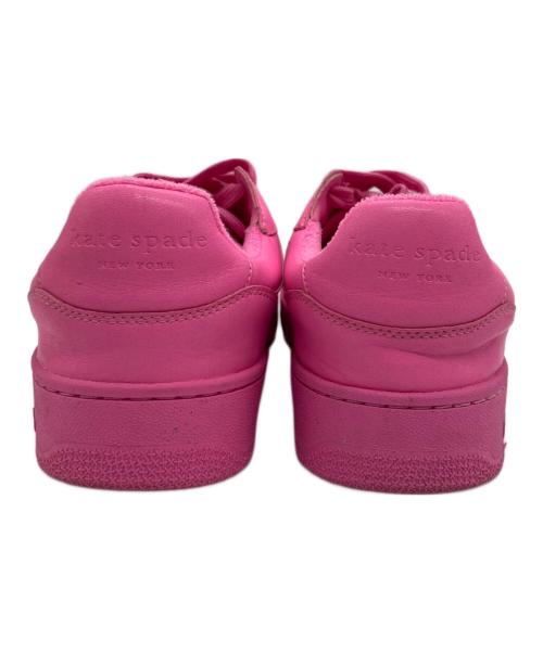 Kate Spade（ケイトスペード）Kate Spade (ケイトスペード) ローカットスニーカー ショッキングピンク サイズ:24.5の古着・服飾アイテム