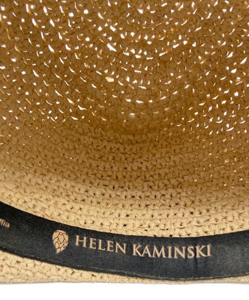 HELEN KAMINSKI（ヘレンカミンスキー）HELEN KAMINSKI (ヘレンカミンスキー) ストローハット ベージュ サイズ:不明の古着・服飾アイテム