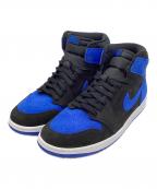 NIKEナイキ）の古着「ハイカットスニーカー」｜ブルー×ブラック