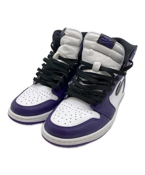 NIKE（ナイキ）NIKE (ナイキ) スニーカー パープル×ホワイト サイズ:28.5の古着・服飾アイテム
