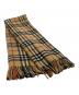BURBERRY (バーバリー) ウールマフラー ベージュ：4000円
