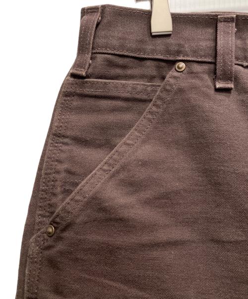 CarHartt（カーハート）CarHartt (カーハート) ダブルニーダックパンツ ブラウン サイズ:91㎝(W36)の古着・服飾アイテム