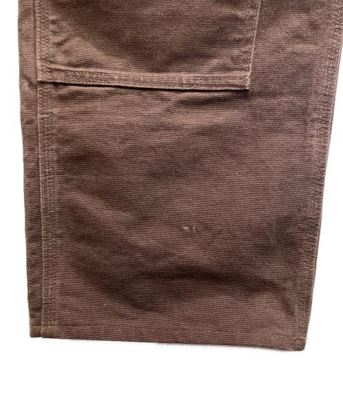 CarHartt（カーハート）CarHartt (カーハート) ダブルニーダックパンツ ブラウン サイズ:91㎝(W36)の古着・服飾アイテム
