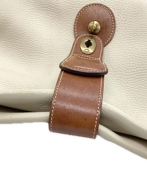 COACH（コーチ）COACH (コーチ) ショルダーバッグ ホワイト×ブラウンの古着・服飾アイテム