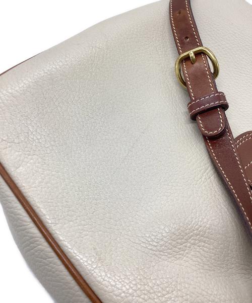 COACH（コーチ）COACH (コーチ) ショルダーバッグ ホワイト×ブラウンの古着・服飾アイテム