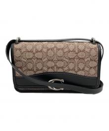 COACH（コーチ）の古着「ショルダーバッグ」｜ベージュ×ブラック