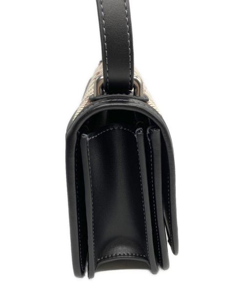 COACH（コーチ）COACH (コーチ) ショルダーバッグ ベージュ×ブラックの古着・服飾アイテム