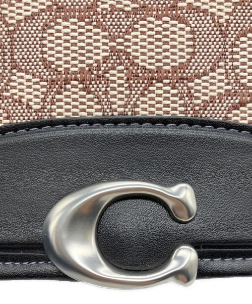 COACH（コーチ）COACH (コーチ) ショルダーバッグ ベージュ×ブラックの古着・服飾アイテム