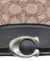 中古・古着 COACH (コーチ) ショルダーバッグ ベージュ×ブラック：20000円