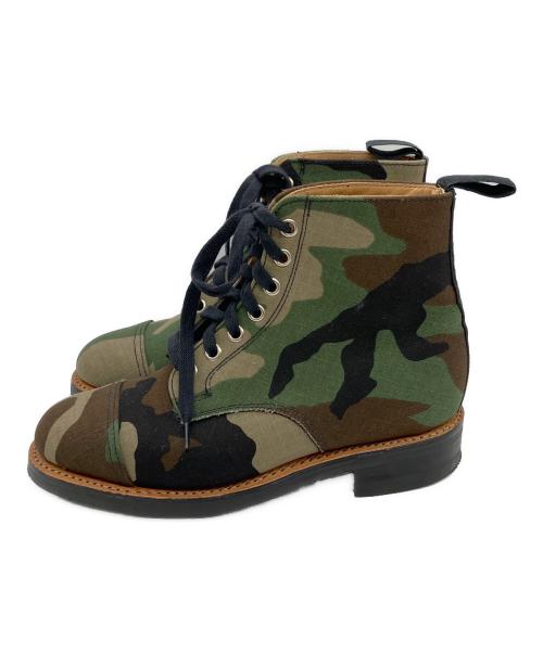 mark mcnairy（マーク マクナイリー）MARK McNAIRY (マーク マクナイリー) ワークブーツ オリーブ サイズ:5　1/２の古着・服飾アイテム