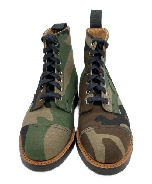 mark mcnairy（マーク マクナイリー）MARK McNAIRY (マーク マクナイリー) ワークブーツ オリーブ サイズ:5　1/２の古着・服飾アイテム
