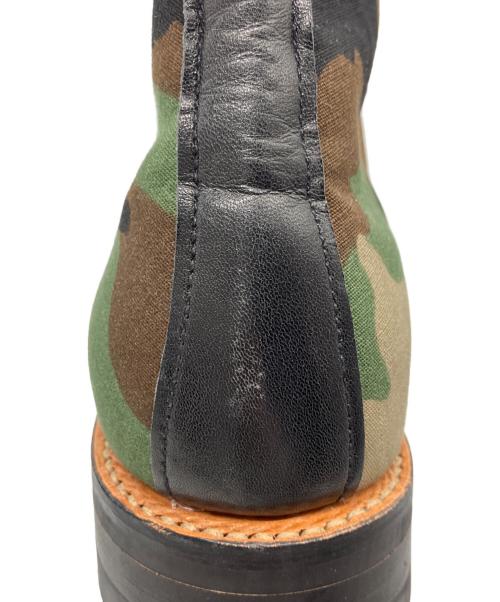 mark mcnairy（マーク マクナイリー）MARK McNAIRY (マーク マクナイリー) ワークブーツ オリーブ サイズ:5　1/２の古着・服飾アイテム