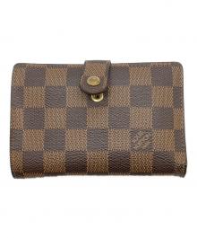 LOUIS VUITTON（ルイ ヴィトン）の古着「2つ折り財布」｜ブラウン