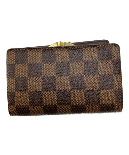 LOUIS VUITTON（ルイ ヴィトン）LOUIS VUITTON (ルイ ヴィトン) 2つ折り財布 ブラウンの古着・服飾アイテム