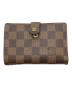 LOUIS VUITTON（ルイ ヴィトン）の古着「2つ折り財布」｜ブラウン