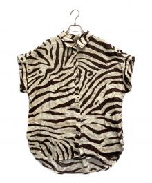 LAUREN RALPH LAUREN（ローレンラルフローレン）の古着「半袖シャツ」｜ベージュ