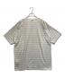 WTAPS (ダブルタップス) 半袖Tシャツ グレー×ホワイト サイズ:２：7000円