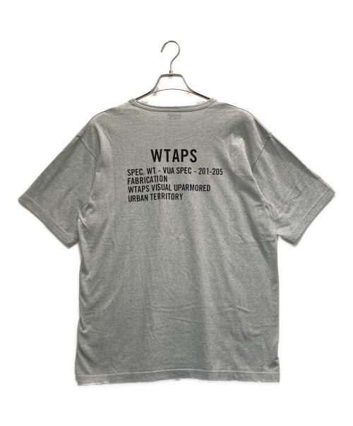 WTAPS（ダブルタップス）WTAPS (ダブルタップス) 半袖Tシャツ グレー サイズ:2の古着・服飾アイテム
