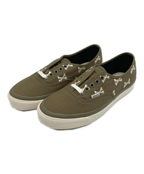 VANS（ヴァンズ）VANS (ヴァンズ) WTAPS (ダブルタップス) ローカットスニーカー オリーブ サイズ:27 未使用品の古着・服飾アイテム