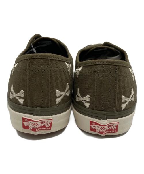 VANS（ヴァンズ）VANS (ヴァンズ) WTAPS (ダブルタップス) ローカットスニーカー オリーブ サイズ:27 未使用品の古着・服飾アイテム
