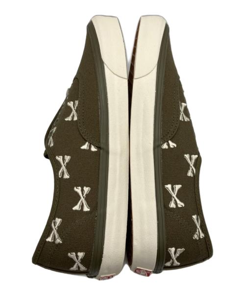 VANS（ヴァンズ）VANS (ヴァンズ) WTAPS (ダブルタップス) ローカットスニーカー オリーブ サイズ:27 未使用品の古着・服飾アイテム