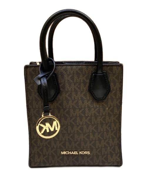 MICHAEL KORS（マイケル・コース）MICHAEL KORS (マイケル・コース) ショルダーポーチ ブラウンの古着・服飾アイテム
