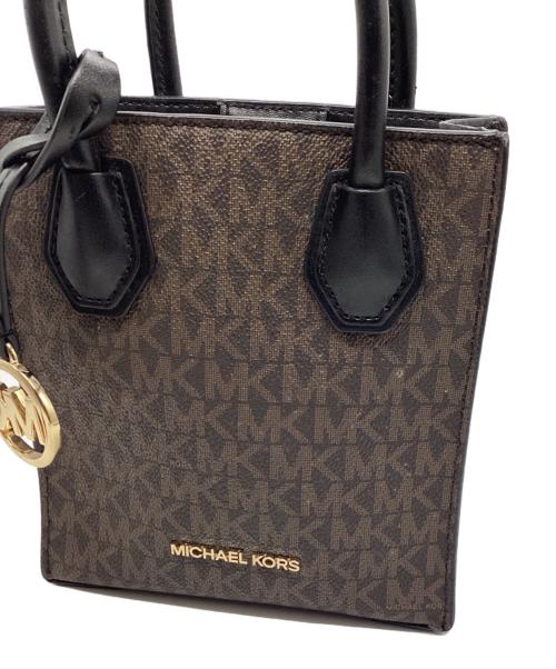 MICHAEL KORS（マイケル・コース）MICHAEL KORS (マイケル・コース) ショルダーポーチ ブラウンの古着・服飾アイテム