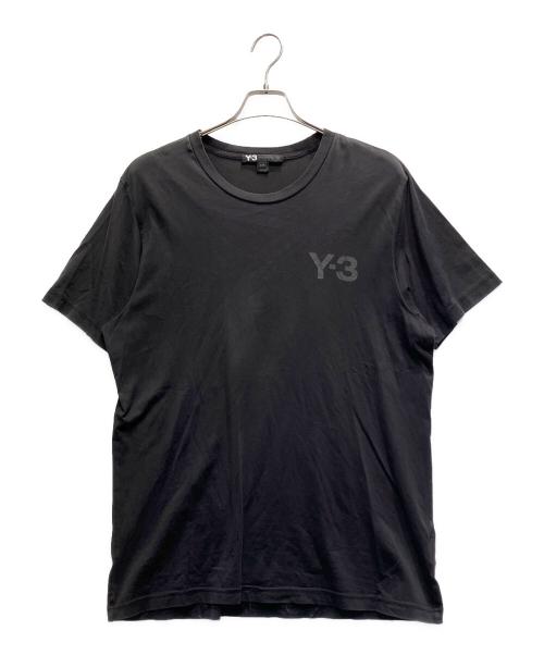 Y-3（ワイスリー）Y-3 (ワイスリー) ロゴTシャツ ブラック サイズ:Lの古着・服飾アイテム