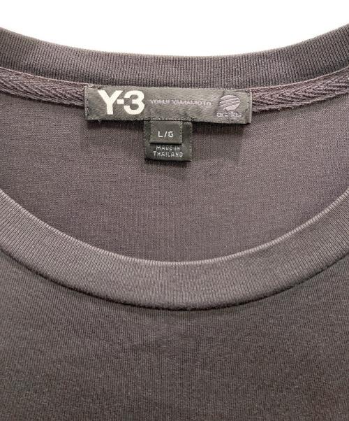 Y-3（ワイスリー）Y-3 (ワイスリー) ロゴTシャツ ブラック サイズ:Lの古着・服飾アイテム