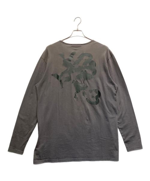 Y-3（ワイスリー）Y-3 (ワイスリー) 長袖カットソー グレー サイズ:Mの古着・服飾アイテム