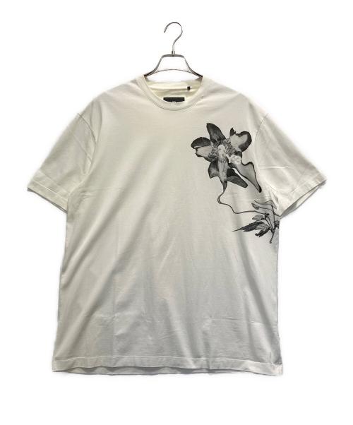 Y-3（ワイスリー）Y-3 (ワイスリー) 半袖カットソー ベージュ サイズ:ｌの古着・服飾アイテム