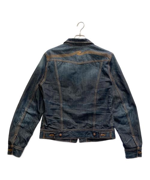 NUDIE JEANS（ヌーディー・ジーンズ）NUDIE JEANS (ヌーディー・ジーンズ) デニムジャケット ネイビー サイズ:Mの古着・服飾アイテム