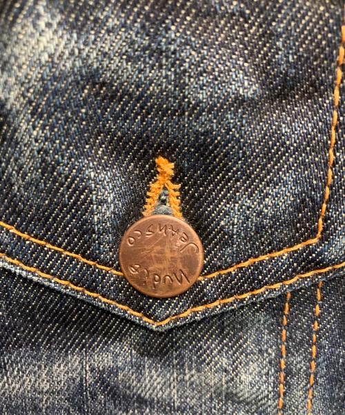 NUDIE JEANS（ヌーディー・ジーンズ）NUDIE JEANS (ヌーディー・ジーンズ) デニムジャケット ネイビー サイズ:Mの古着・服飾アイテム