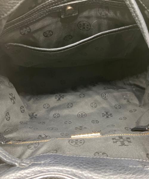TORY BURCH（トリーバーチ）TORY BURCH (トリーバーチ) レザーリュック ブラックの古着・服飾アイテム