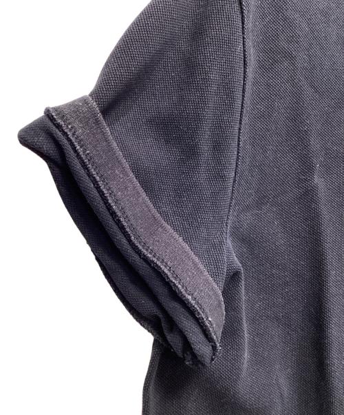 MONCLER（モンクレール）MONCLER (モンクレール) 半袖ポロシャツ ネイビー サイズ:Sの古着・服飾アイテム