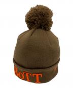 BoTT×New Eraボット×ニューエラ）の古着「ニット帽」｜ブラウン