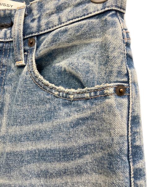 moussy（マウジー）moussy (マウジー) MVS FLAREデニムパンツ スカイブルー サイズ:24の古着・服飾アイテム