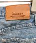 中古・古着 moussy (マウジー) MVS FLAREデニムパンツ スカイブルー サイズ:24：7000円