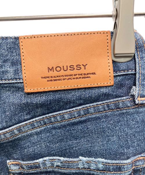 moussy（マウジー）moussy (マウジー) MVS D/BLU FLAREデニムパンツ ネイビー サイズ:24の古着・服飾アイテム
