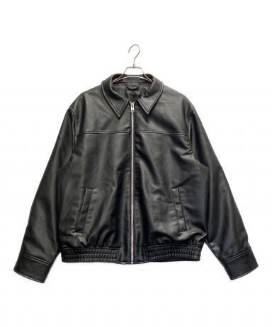中古・古着通販】ZARA (ザラ) フェイクレザージャケット ブラック