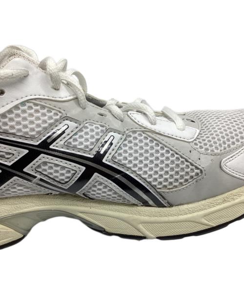asics（アシックス）asics (アシックス) スニーカー ブラック×ホワイト サイズ:29の古着・服飾アイテム