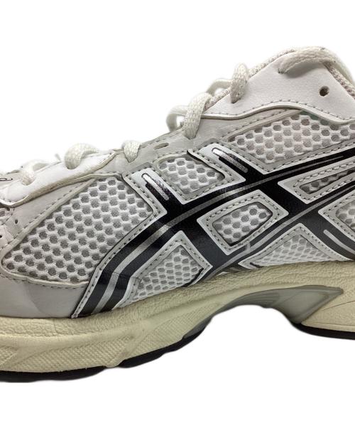 asics（アシックス）asics (アシックス) スニーカー ブラック×ホワイト サイズ:29の古着・服飾アイテム