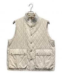 BURBERRY LONDON（バーバリーロンドン）の古着「中綿ベスト」｜ホワイト