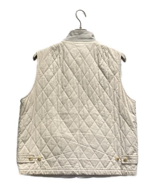 BURBERRY LONDON（バーバリーロンドン）BURBERRY LONDON (バーバリーロンドン) 中綿ベスト ホワイト サイズ:Mの古着・服飾アイテム
