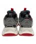 中古・古着 adidas (アディダス) ローカットスニーカー レッド×ブラック サイズ:29：18000円