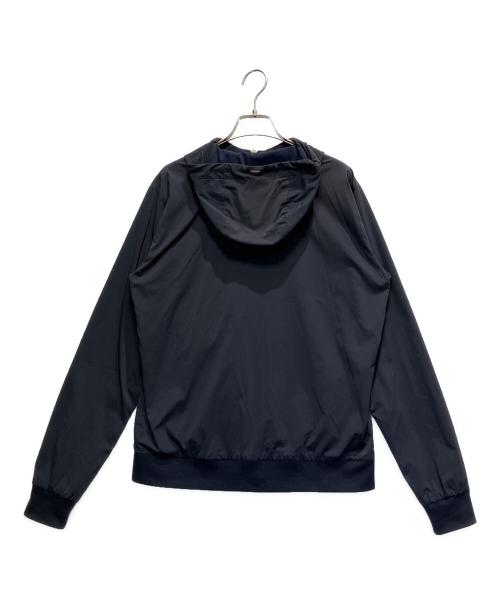 HERNO（ヘルノ）HERNO (ヘルノ) リゾート ニットエフェクト インターロック&トラベルナイロン ポネンテ ジャケット ネイビー サイズ:Lの古着・服飾アイテム