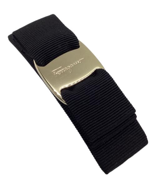 Salvatore Ferragamo（サルヴァトーレ フェラガモ）Salvatore Ferragamo (サルヴァトーレ フェラガモ) バレッタ ブラックの古着・服飾アイテム